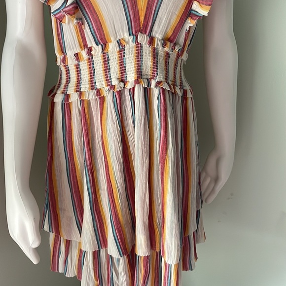SAYLOR Stripe Dress Revolve Size Medium - Picture 5 of 8